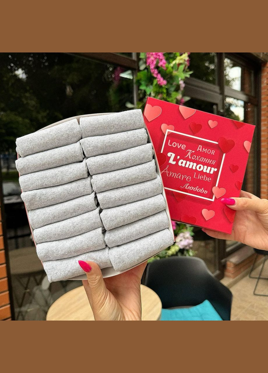 Серые набор носков 16 пар Vakko (305843488)