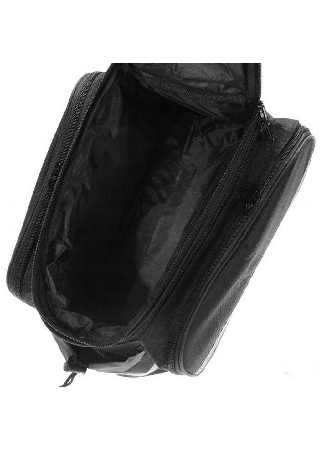 Складная велосипедная сумка на багажник с дождевиком 17х32х28 см No Brand (289367984)
