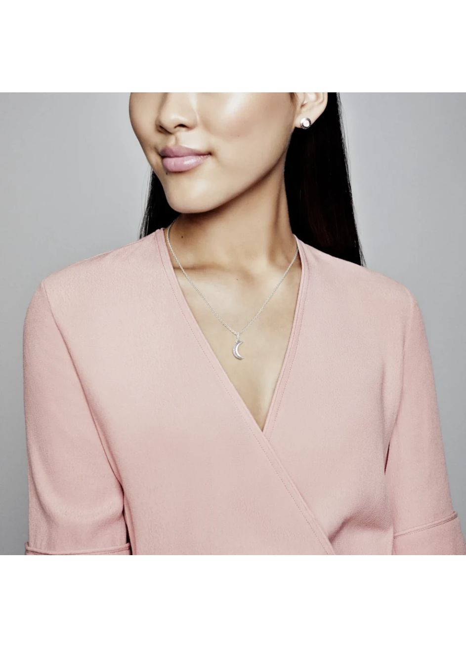 Срібний шарм "Блискучий молодий місяц" 399184C01 Kabluchka (355345820)