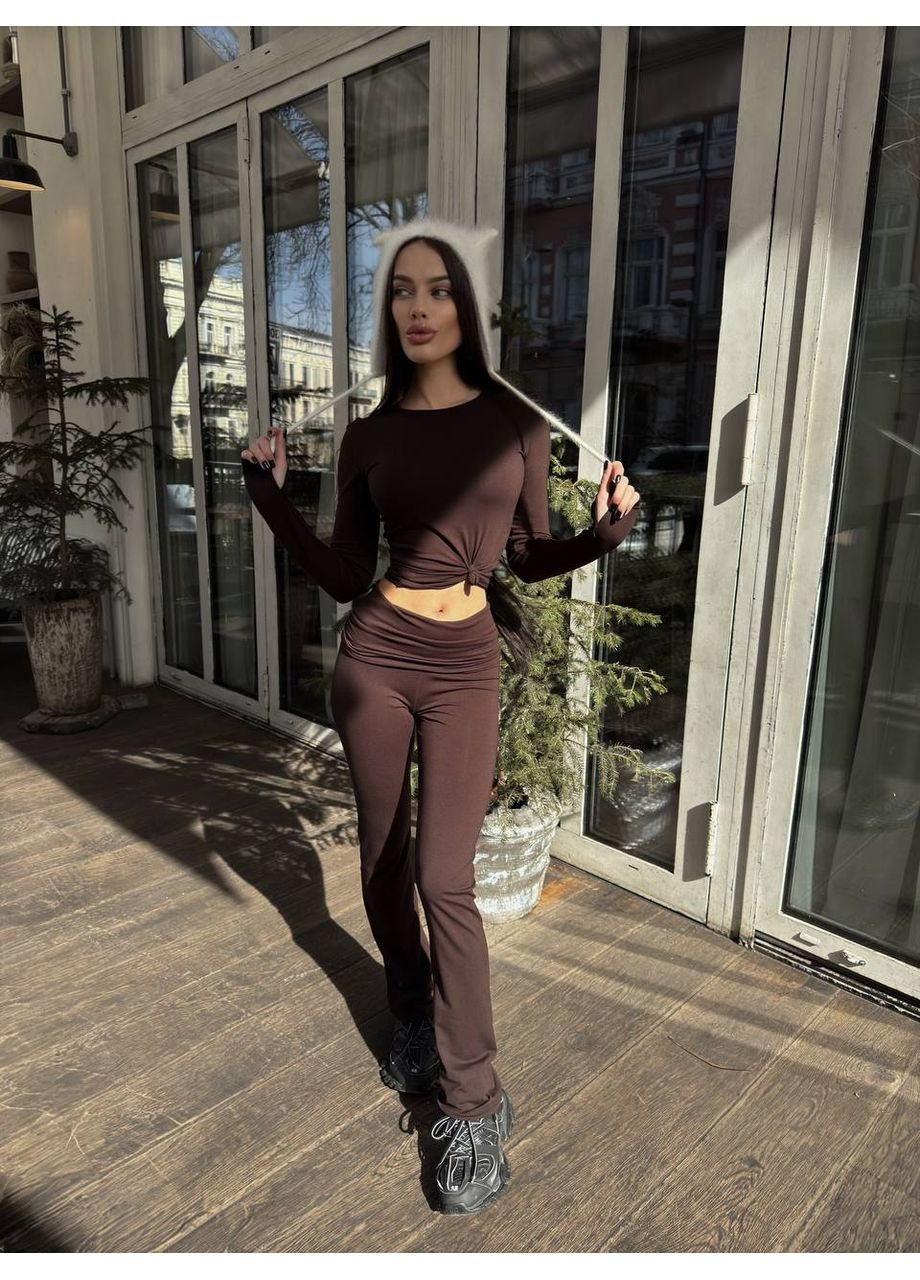 Костюм (лонг+лосины) | Размерная сетка в описании▪️ Ткань: натуральная вискоза (Турция) DK/DL Мода без кордонів (362642853)