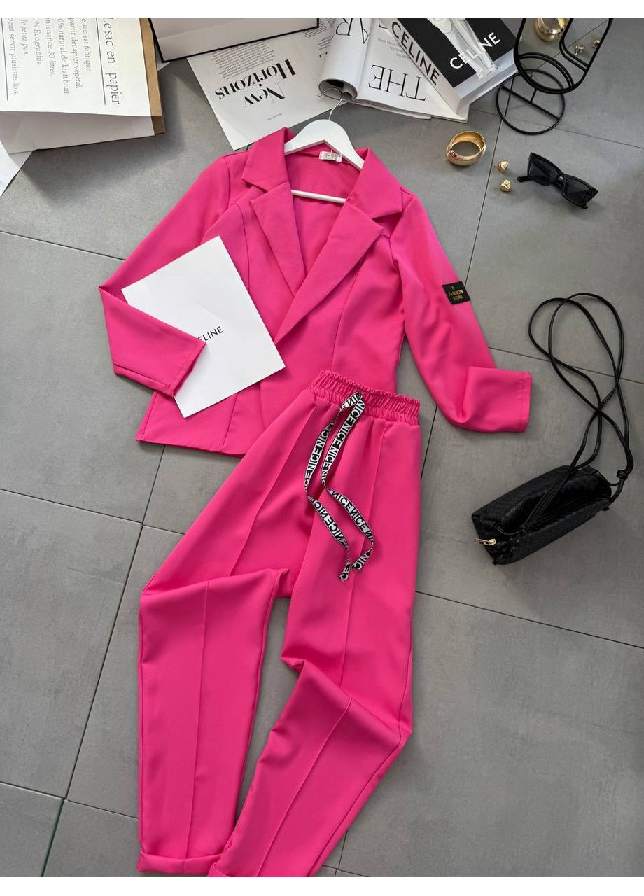 Костюм женский (пиджак + брюки) — ЗАМЕР В ОПИСАНИИ DK/DL Мода без кордонів (370682748)