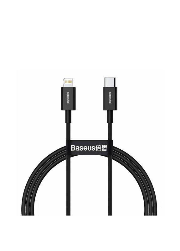 Кабель Superior Series Type-C – Lightning 20 Вт 2 м черный Baseus (401881508)