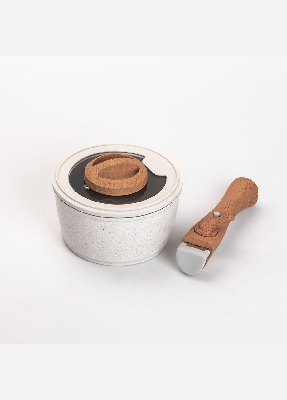 Набор посуды Elamina с антипригарным покрытием 11 предметов, белый MGC (322503879)