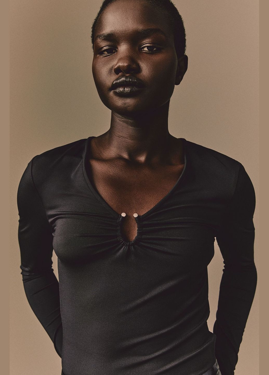 Реглан с декоративной клипсой H&M (297327829)