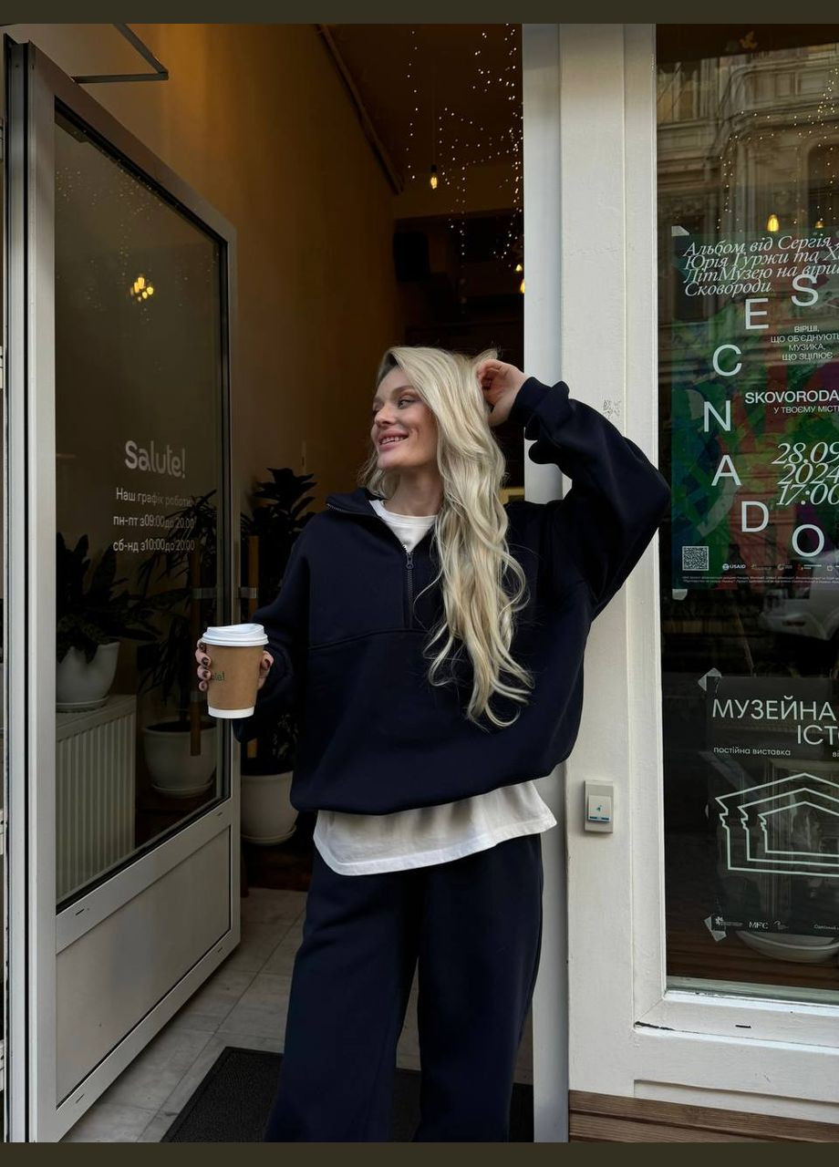 Женский спортивный костюм на флисе No Brand (311221295)