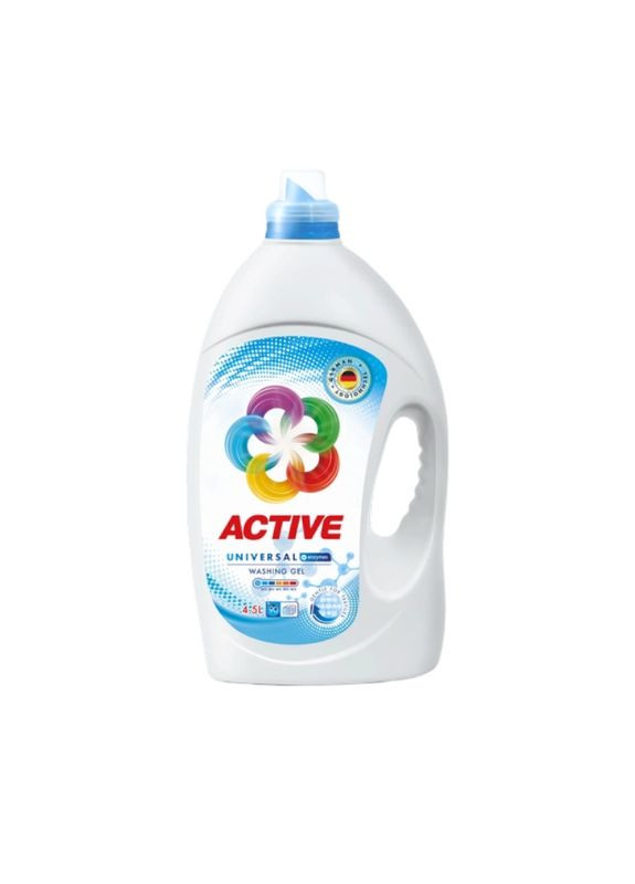 Гель для стирки активный 4,5 л. Универсальный Active (334894771)