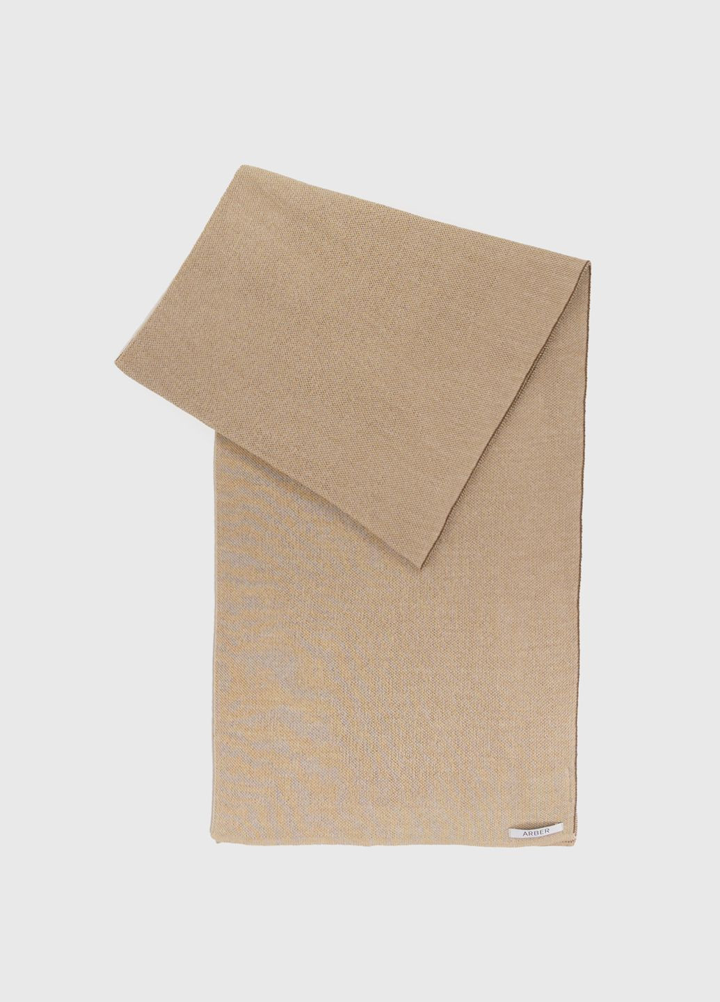 Шарф чоловічий бежевий Arber Шарф 185х35 (301065205)