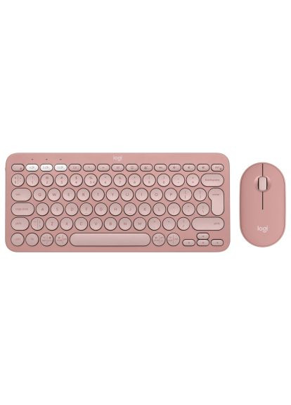 Комплект (920-012241) Logitech Pebble 2 Wireless UA Rose (369880203)