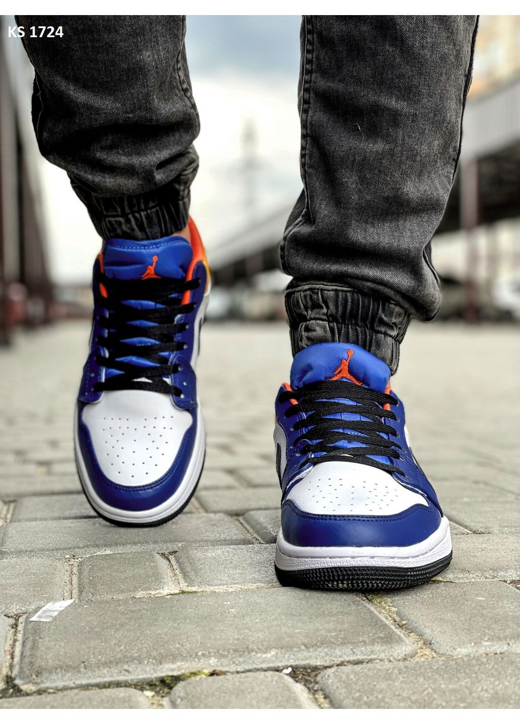 Комбіновані Осінні кросівки чоловічі nike air jordan 1 low найк аір джордан No Brand