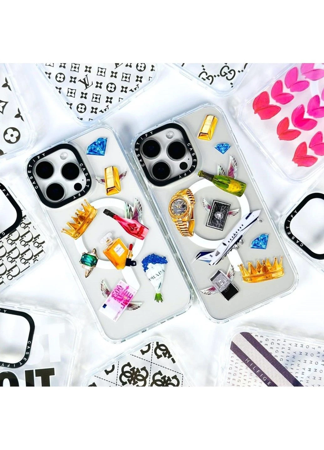 Чехол Transparent CaseTify Magnetic для iPhone 13 Pro Snake No Brand (382916925)