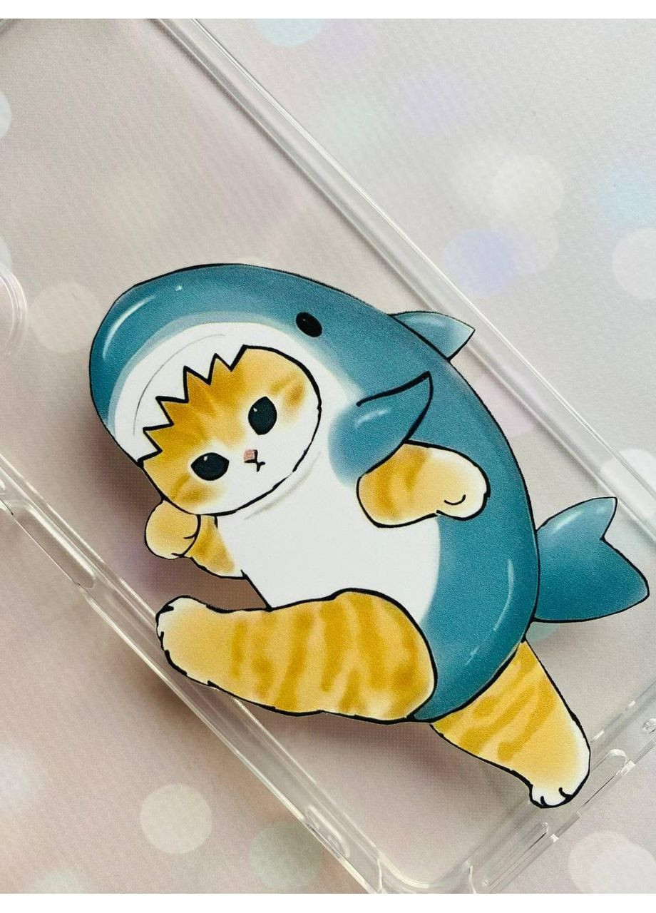 Чехол на Xiaomi Redmi 13 Котенок акула (принт 380) CASE CONTROL (360705629)