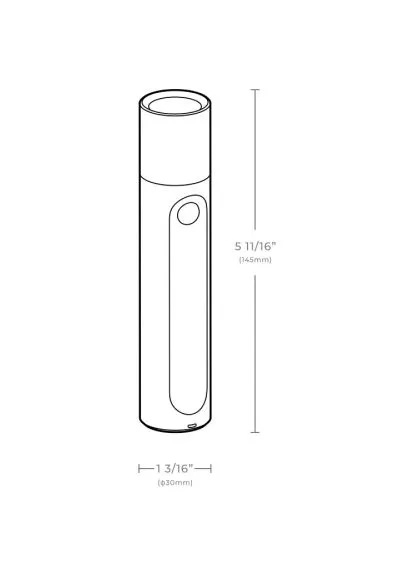 Фонарь (QWSDT003) Xiaomi HOTO Flashlight Fit (401800180)