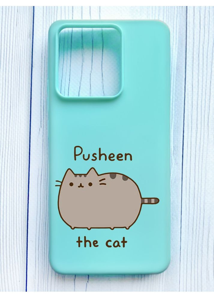 Матовый чехол на Xiaomi Redmi Note 13 4G Пушин котик (принт 412) Creative (356121604)