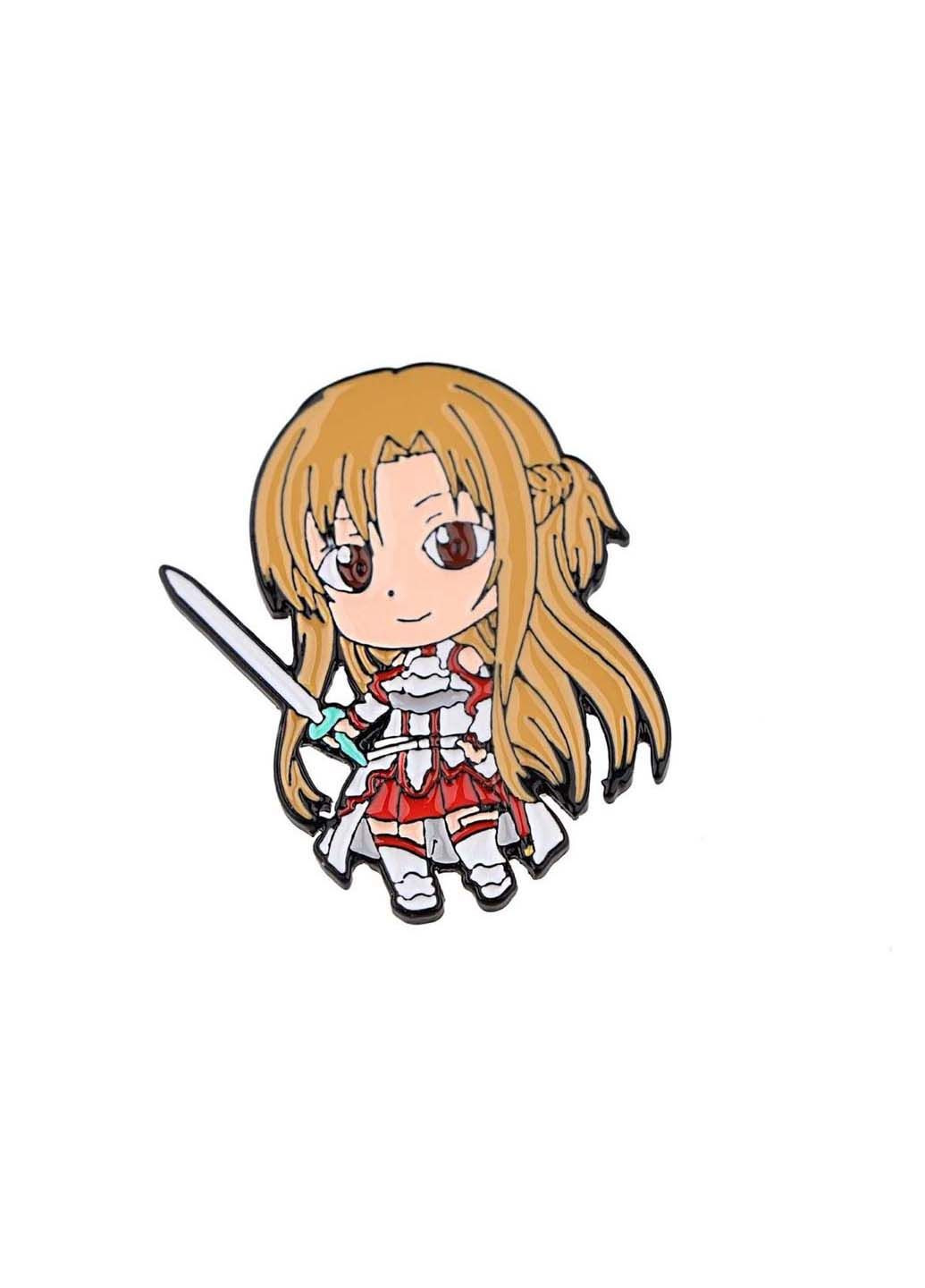 Пин Sword Art Online: Asuna Yuuki BRGV113832 3,0 х 3,5 см BROCHE (298534480)