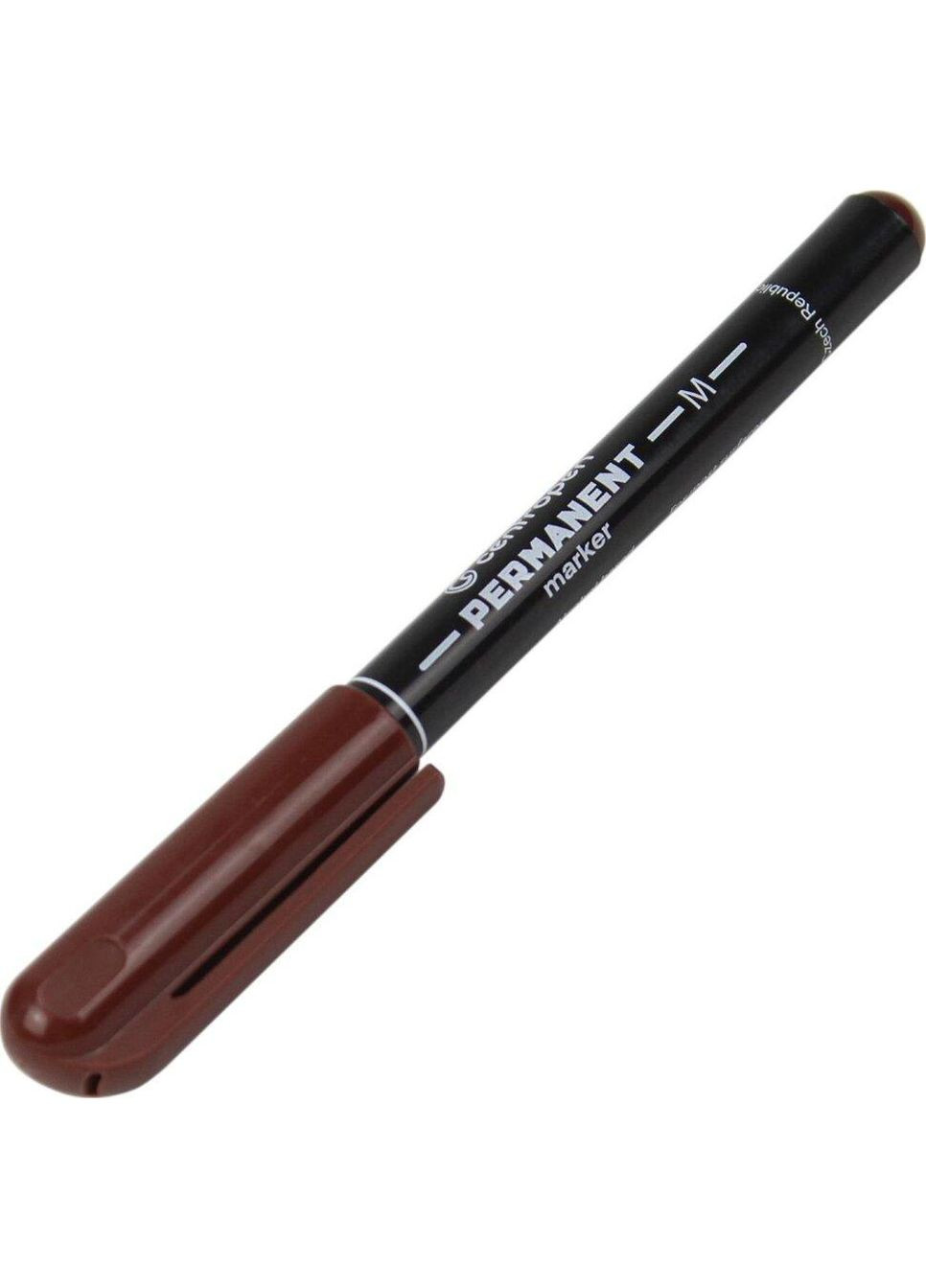 Маркер Permanent тонкий 1мм коричневый (10) (1000) 2846 Centropen (322576222)