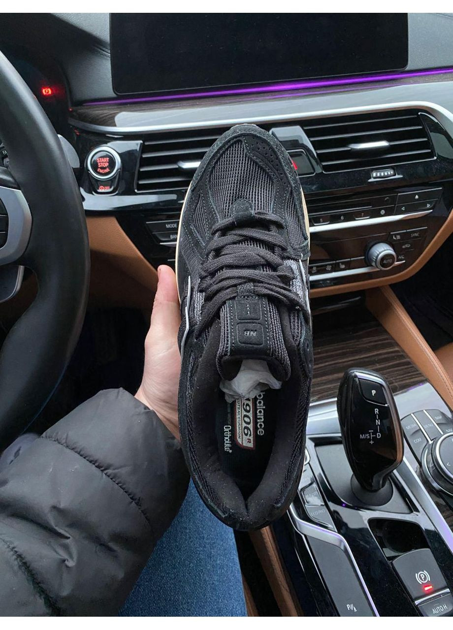КРОСІВКИ ЖІНОЧІ NEW BALANCE 1906R BLACK НЬЮ БЕЛАНС 1906R No Brand чорні демісезони (367170170)