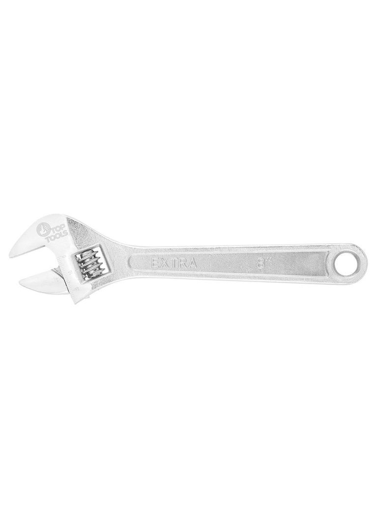 Ключ разводной (024 мм, 200 мм) с металлической рукояткой (23849) Top Tools (293511029)