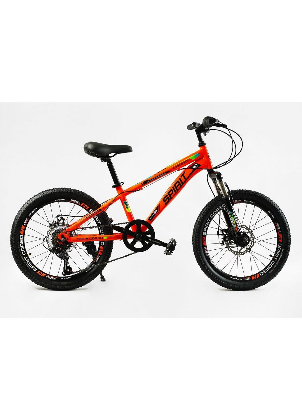 Велосипед Спортивний "SPIRIT" сталева рама, 7 швидкостей Corso (288183663)