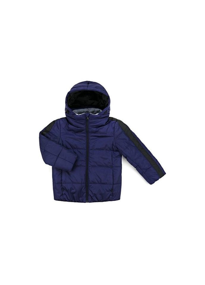 Фіолетова демісезонна куртка з капюшоном (sicmy-g306-128b-blue) Snowimage