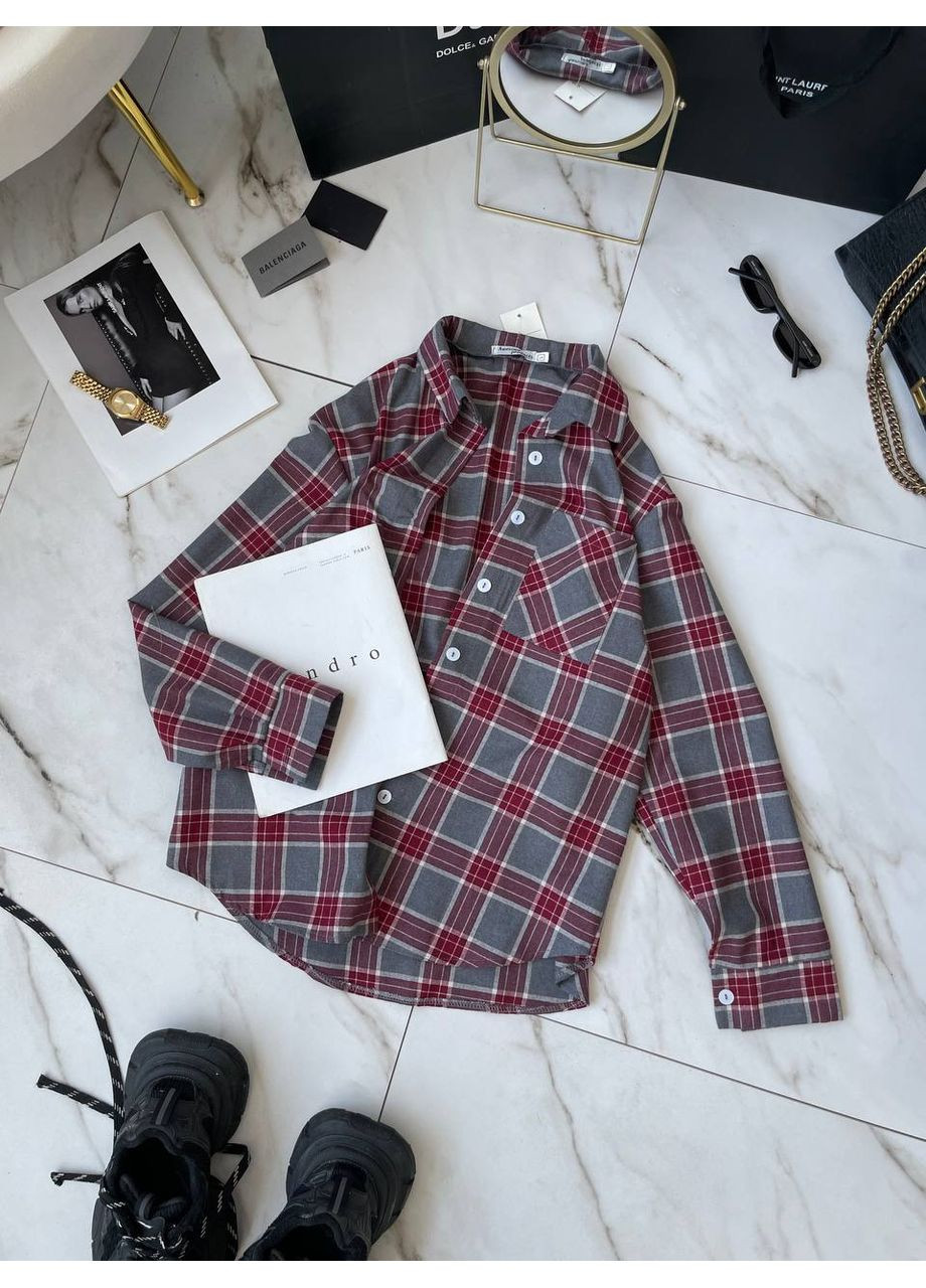 Жіноча сорочка у клітинку Adelante (350287880)