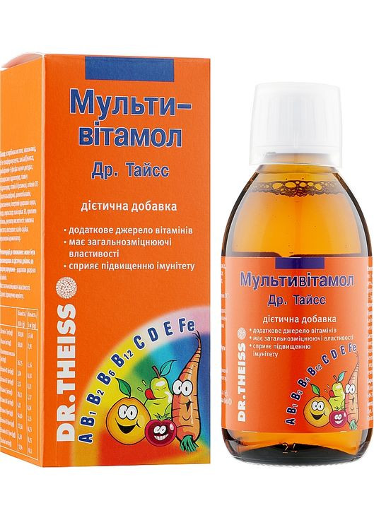 Сироп Др.Тайсс "Мультивитамол" 200ml (913214-105821) Dr.Theiss (369123258)