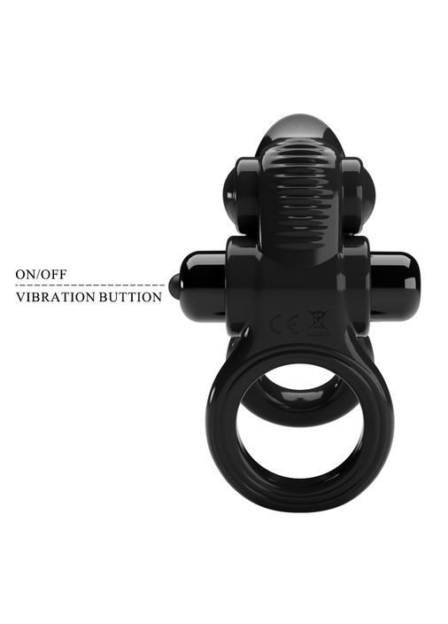 Ерекційне кільце Passionate Ring Black - CherryLove Pretty Love (329152741)