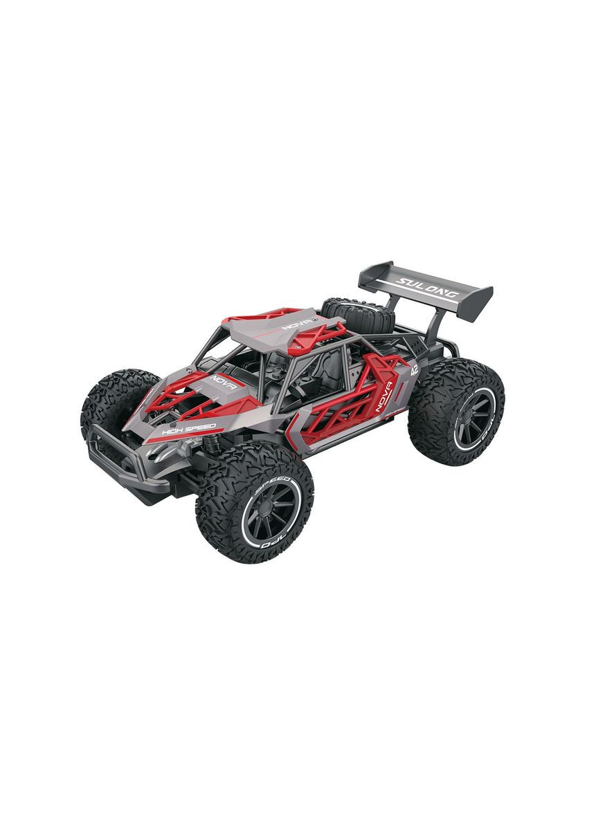 Автомобиль Metal Crawler на р/у – Nova (серо-красный, 1:16) Sulong Toys (346268371)