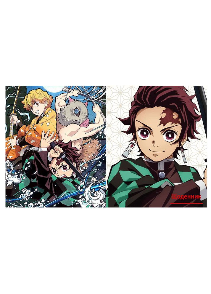 Щоденник шкільний аніме Клинок що знищує демонів (DN_015) No Brand (327006277)