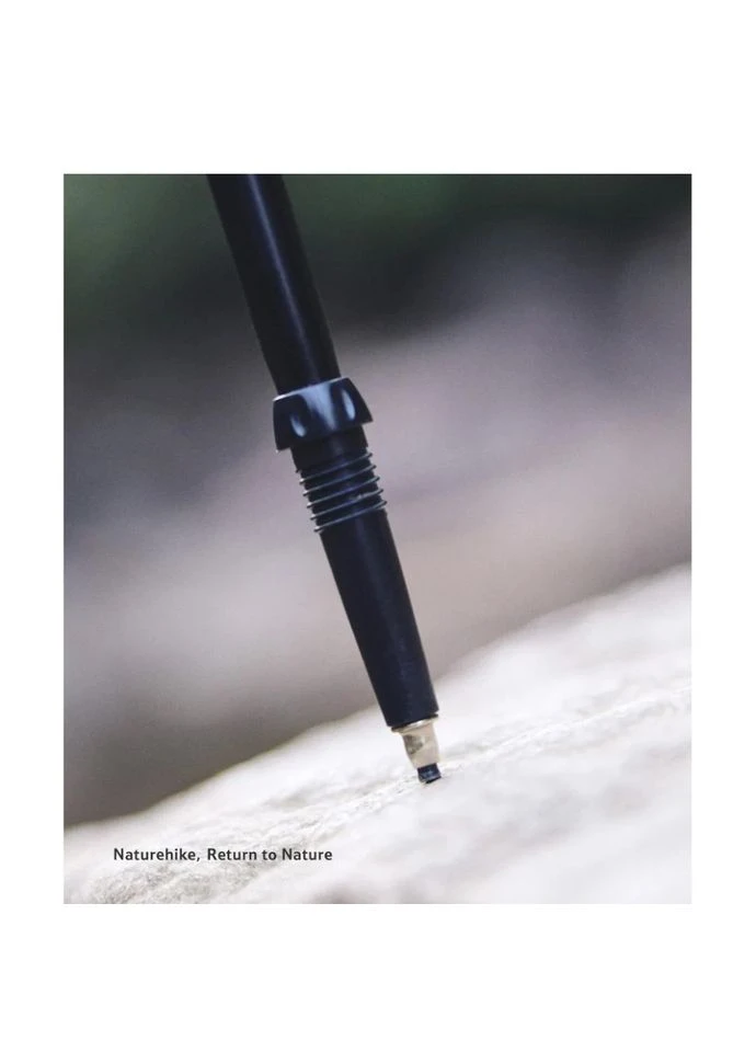 Трекінгова палиця 3-сек. Naturehike CNK2550DS010 алюміній 55-120 см зелена No Brand (400574395)