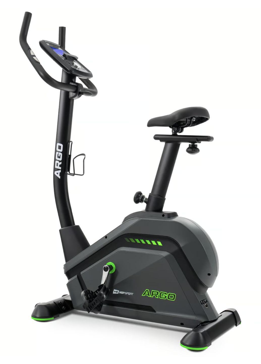 Велотренажер HS-120H Argo чорно-зелений Hop-Sport (361952184)