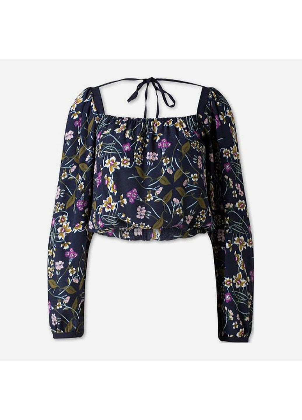 Тёмно-синяя блуза C&A