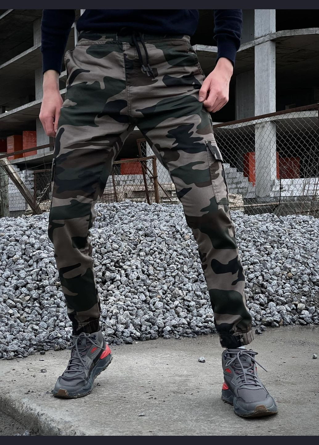 Зеленые повседневный, кэжуал демисезонные брюки No Brand