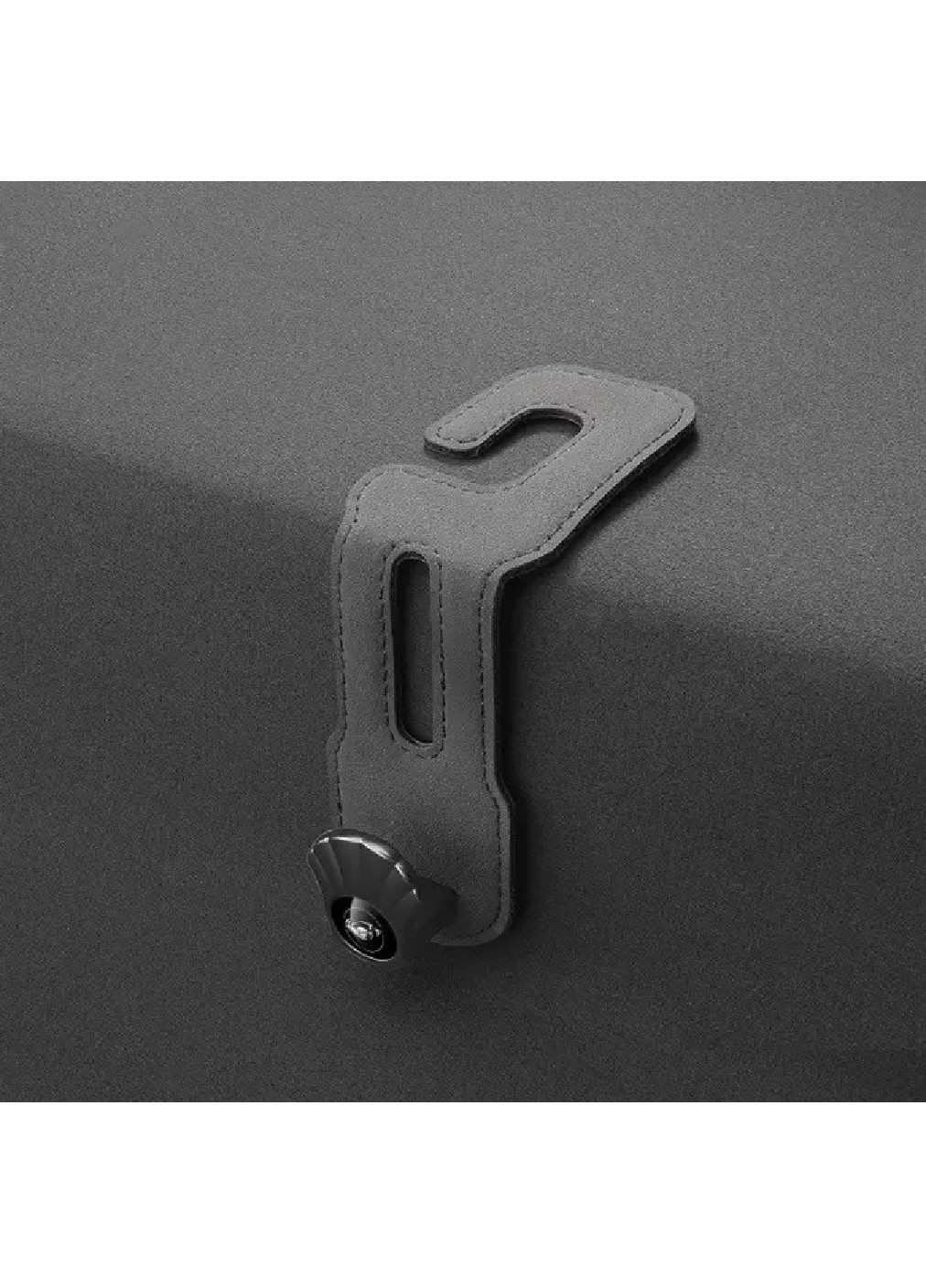 Держатель крючок на спинку сидения в машину автомобиль для зонта сумок верхней одежды 16х4.3 см (479165-Prob) Серый Unbranded (316034629)