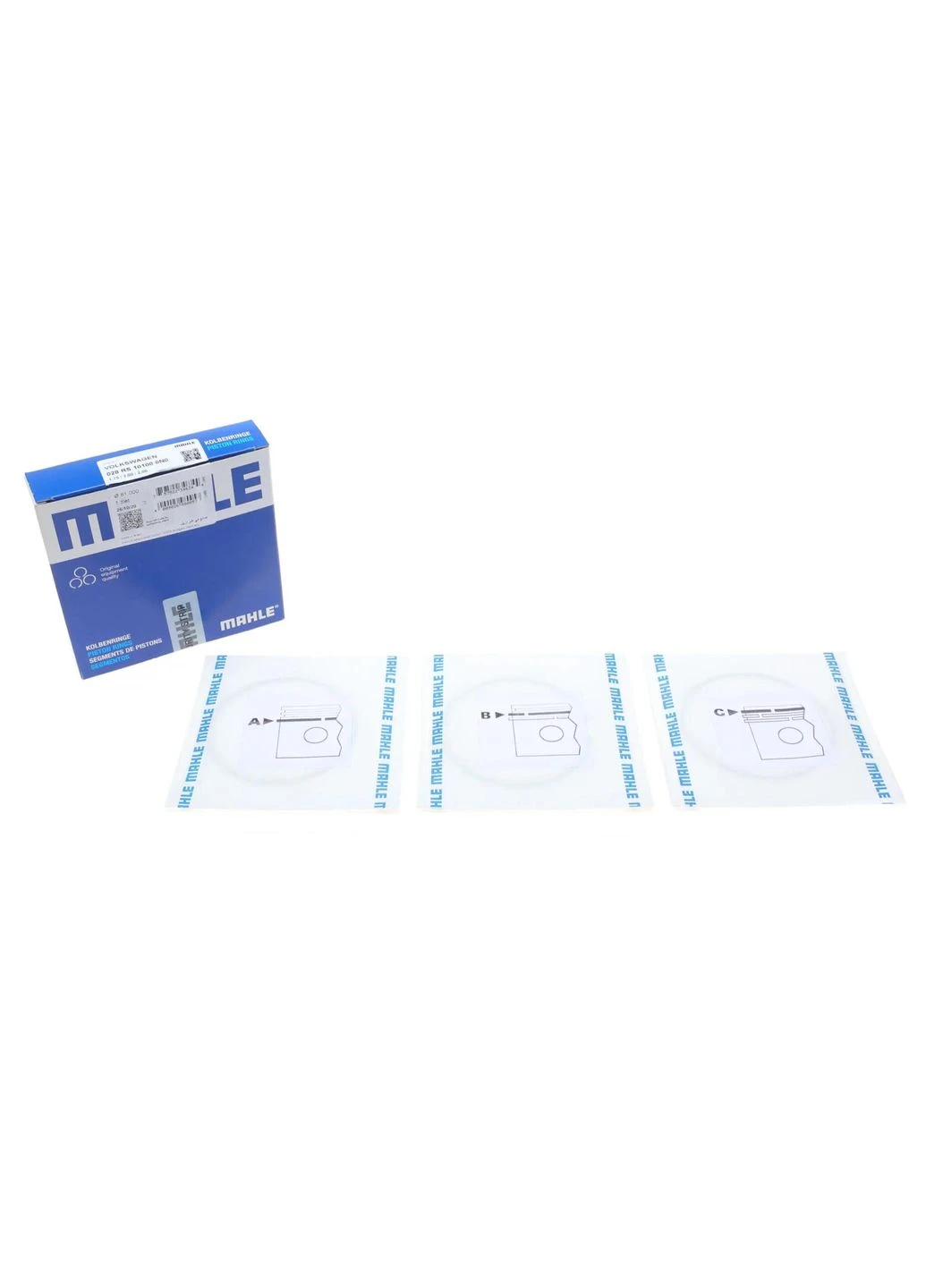 Кільця поршневі MAHLE 028 RS 10100 0N0 No Brand (354765161)