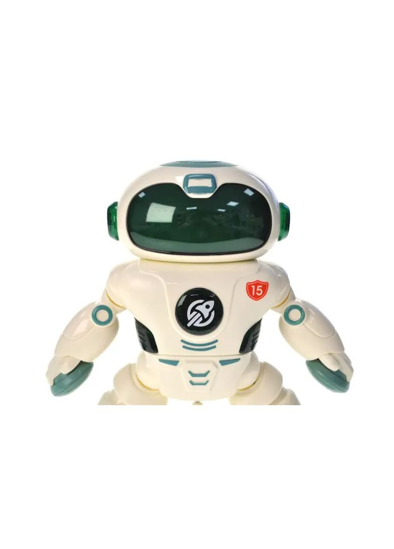 Іграшковий робот на батарейках з музикою та світлом Пластик в асортименті 22125 YG Toys Хло6278 (370651200)