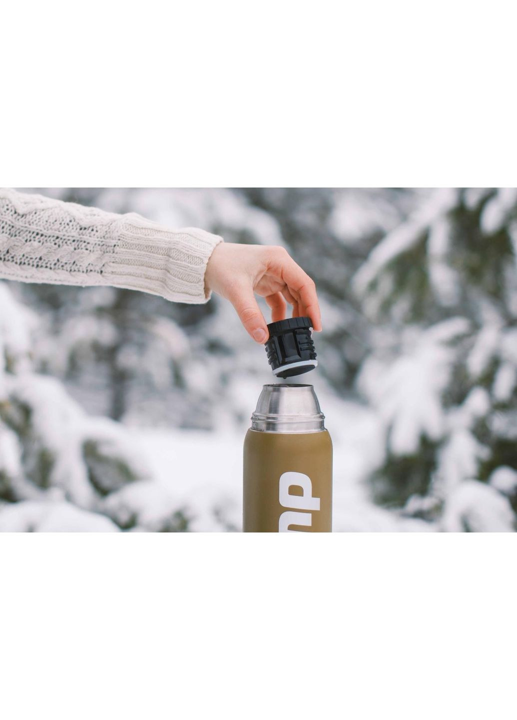 Термос Expedition Line 0,9 л UTRC-027 Оливковий Tramp (366221395)