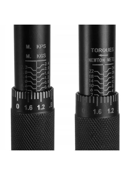 Динамометричний ключ 1/4" 2–24 Нм CrV, трещітка, регулювання, футляр (24591) Bigstren (366873750)