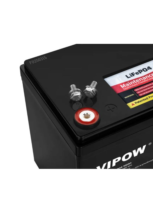 Аккумулятор LiFePo4 100 ah Vipow (370976831)