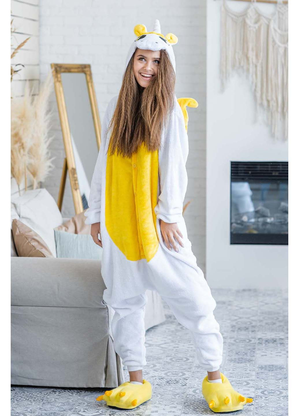 Піжама Кігурумі доросла Єдиноріг з крильцями 145 - 155 см BearWear (295904389)