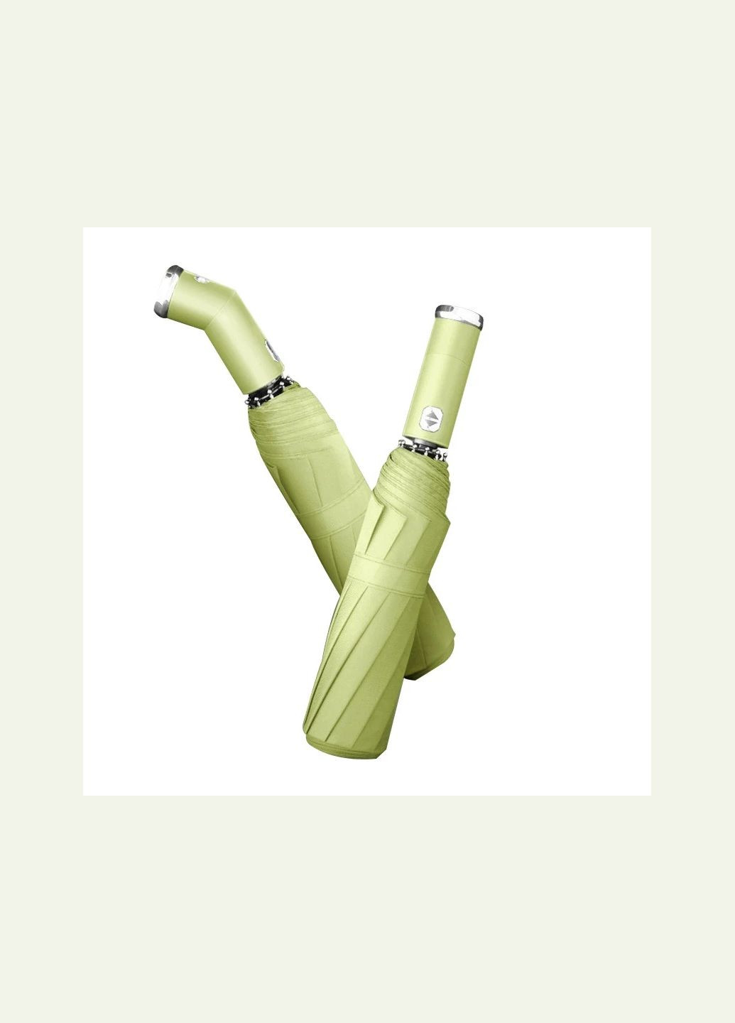 Комбінована} парасоля автоматична хром кільце з поворотною підсвіткою 100 см оливковий Xiaomi (327369063)