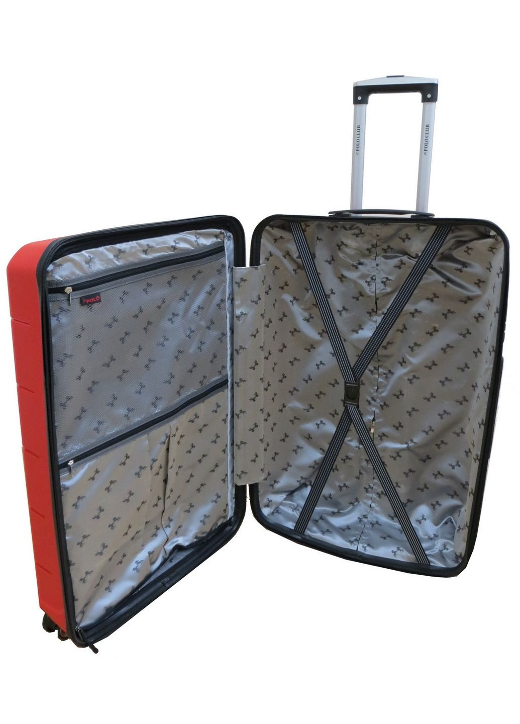 Средний чемодан из полипропилена на колесах 60L 67х40х25 см MY Polo (289369690)