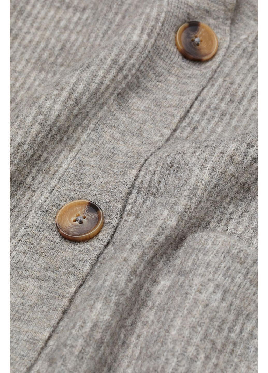 Серый кардиган H&M