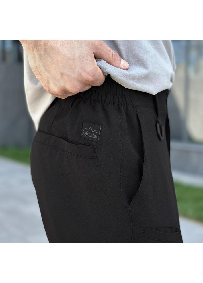 Армейские мужские штаны Карго 6 карманов черные No Brand (356509156)