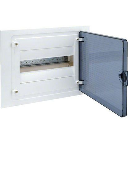 Корпус встроенный пластиковый Golf VF112TD прозрачная дверца Hager (346087512)