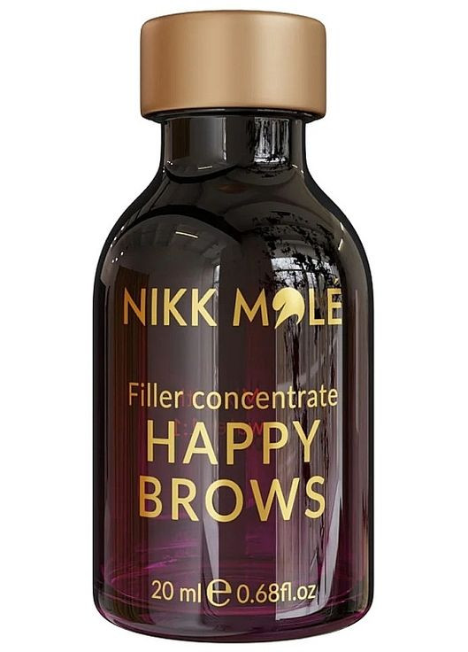 Відновлюючий філер-концентрат для брів Happy Brows Filler Concentrate 20ml (1375255-18526628) Nikk Mole (368655321)