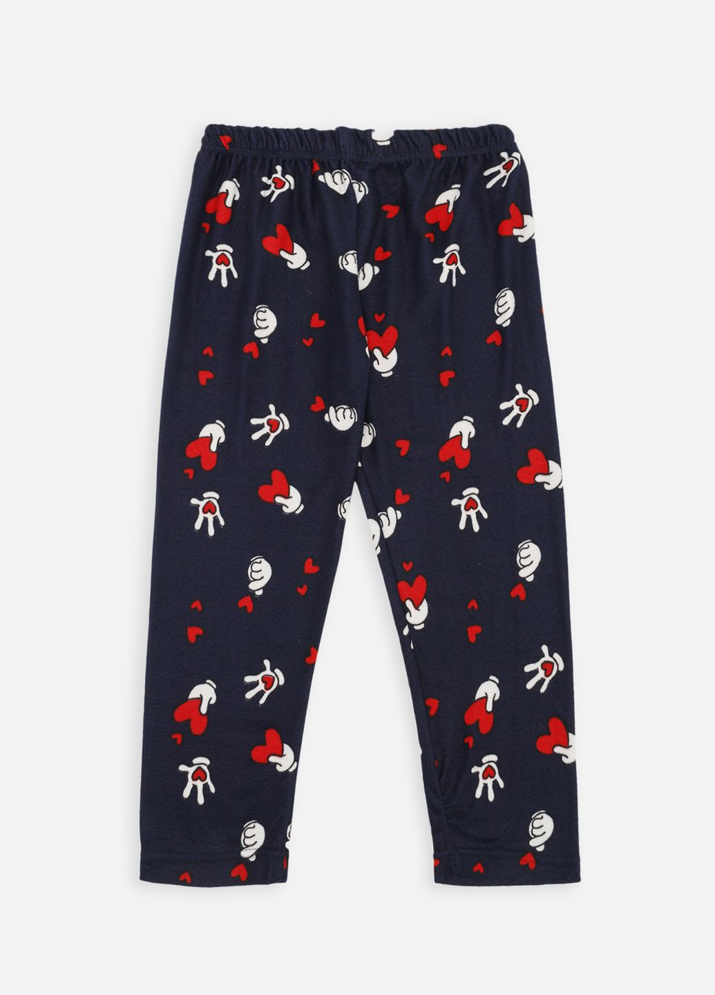 Темно-синяя зимняя пижама для девочки цвет темно-синий cb-00258252 MINI NIGHT