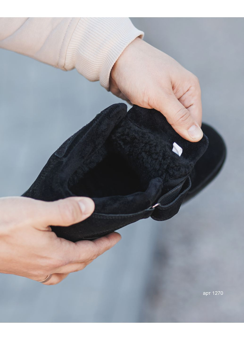 Черные зимние зимние кроссовки winter full black Stilli Force