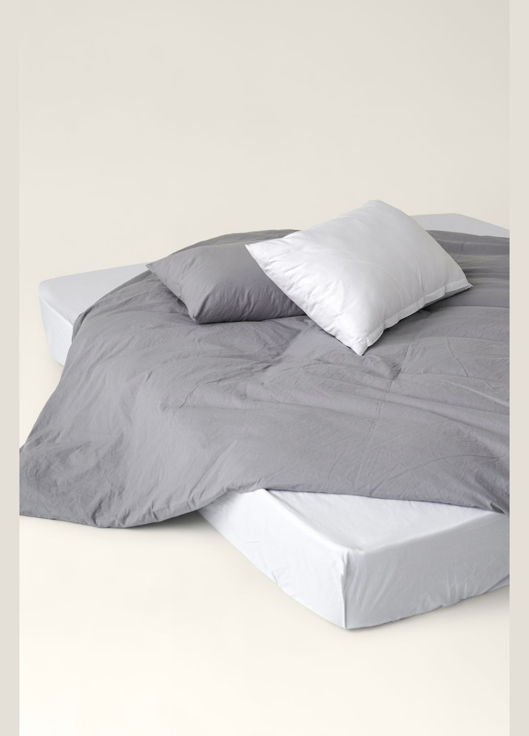 Постільна білизна варена бавовна двоспальна 180 х 215 см 3в1 наволочки, підковдра, простирадло Beni Home (345641674)