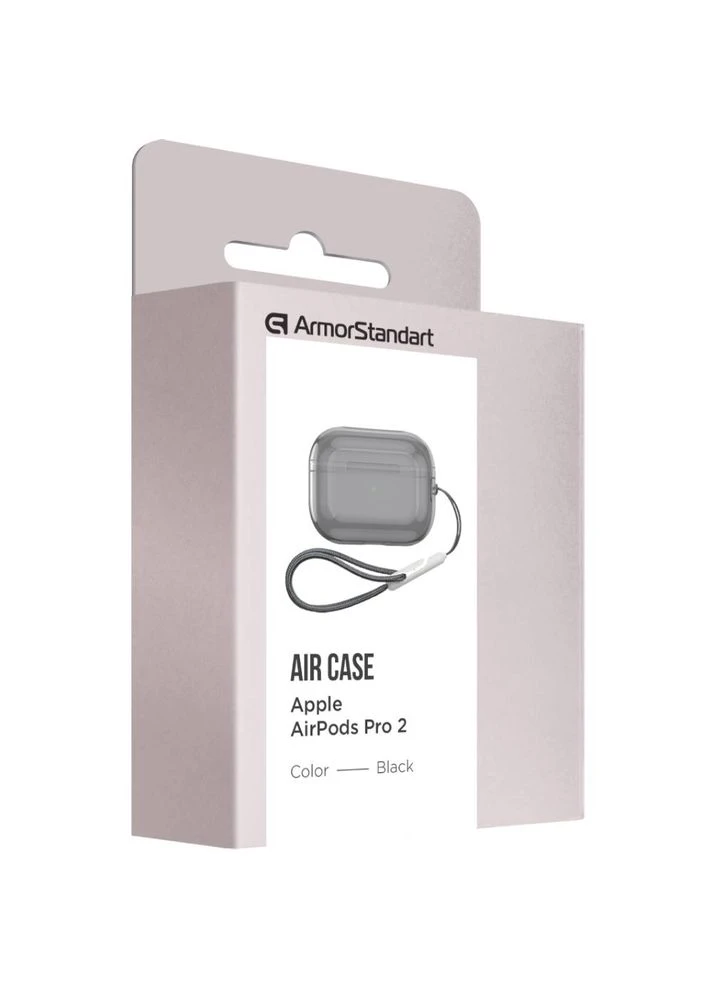 Чохол для навушників Air для Apple Airpods Pro 2 Black (ARM85334) ArmorStandart (374118411)