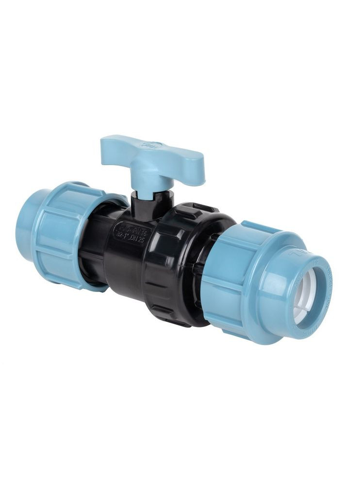 Компресійний ПЕ кульовий кран 32 мм ITAL (316088517)